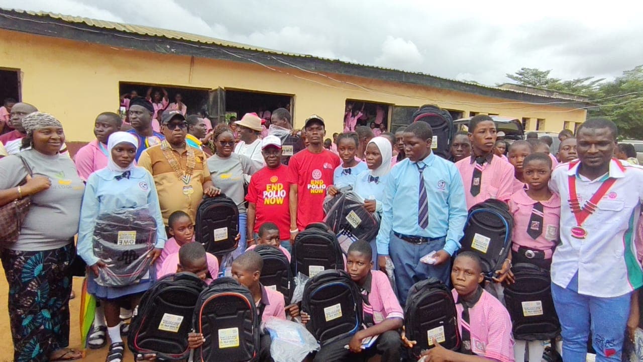 Back to School Project Across Agbara and Idanyin